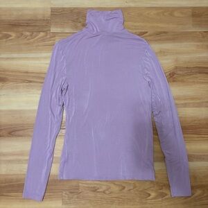 H&M Lilac Slim Turtleneck 
Size:Medium